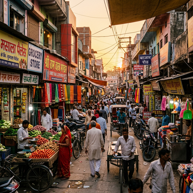 Paraspur Bazar – Local market shops and businesses